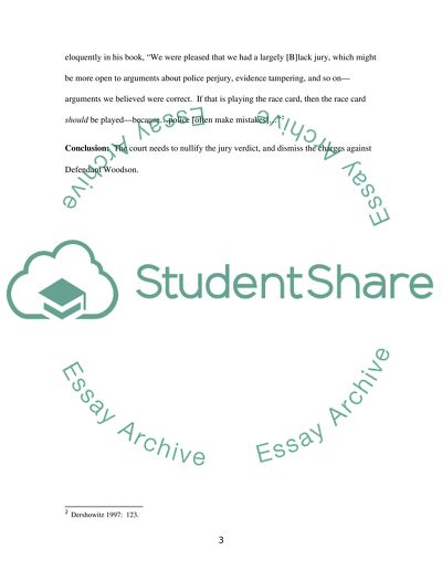 Case study based upon on a hypothetical legal situation