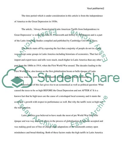 Journal Articles Summaries