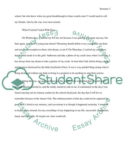 The Things They Carried by Tim O&apos;Brien