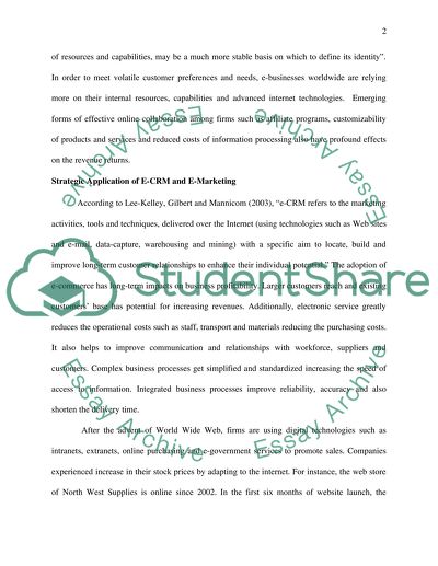 The Role and Impact of E-Business Technologies in an Organizations Overall Performance