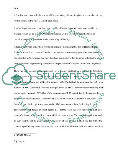 Law for Business Case Study