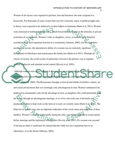 History of Western Arts