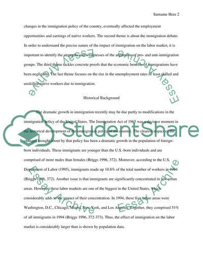 The Way Immigration Has Affected the United States Economy