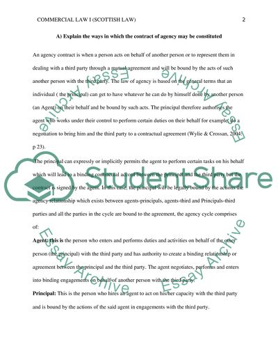 Contract Law in Scotland