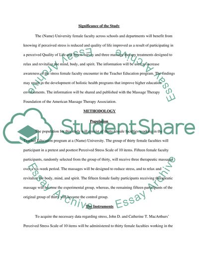 Research Report Proposal