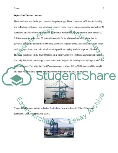 Dockside Gantry Crane