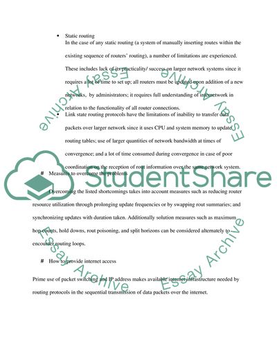 Design and Implementation of Networking Plan