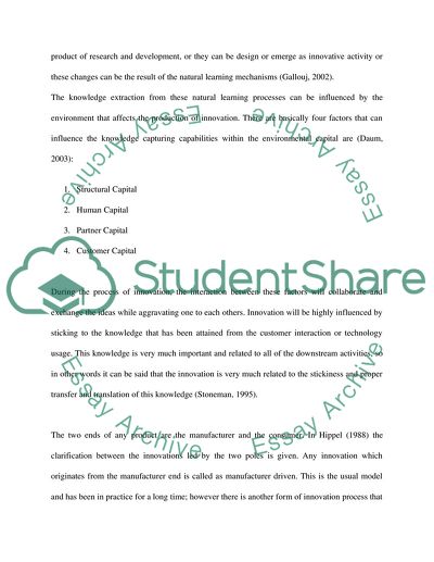 Innovation Activity on Mobile Communication Sector