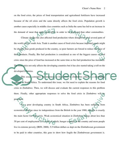 Genetically Modified Food