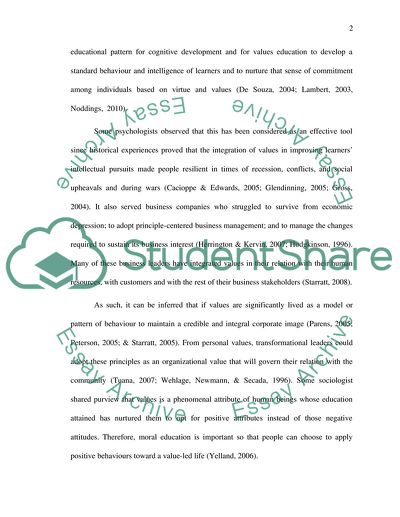 Nurturing the Childrens Spirituality in the Learning Process