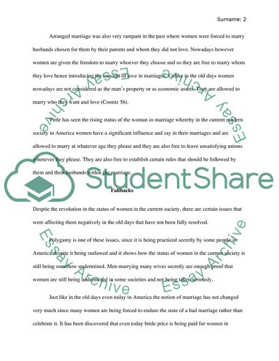 Discrimination Issues Against Women in America