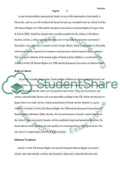 Rights and Freedoms of the UK