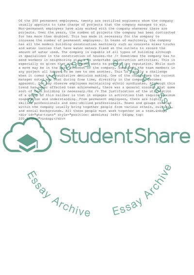 Group Development Application