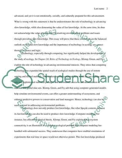 Technology as Fast and Slow Knowledge