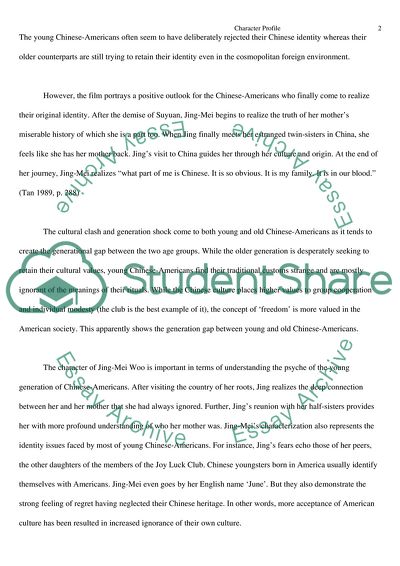 Analysis of The Joy Luck Club Movie