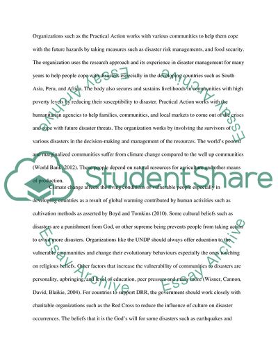 Important Factors to Support Local Disaster Risk Reduction