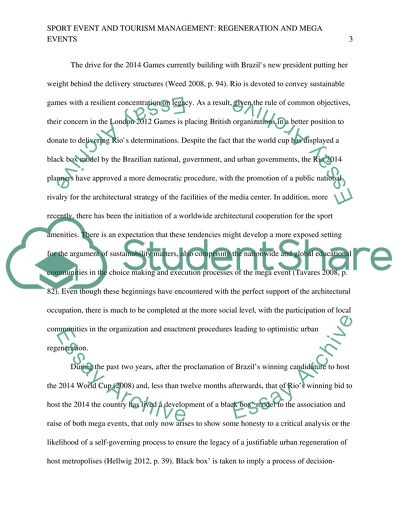 Analysis of Tourism in Brazil