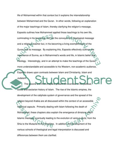 The Straight Path, by John Esposito