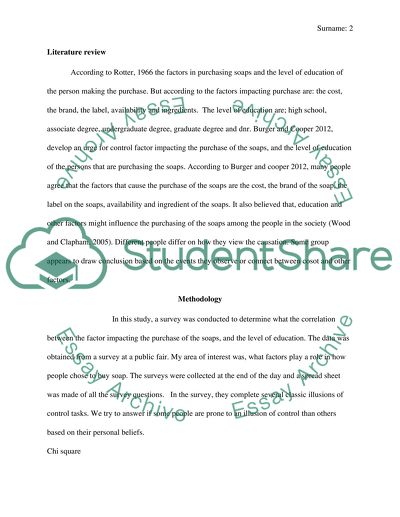 The Factors in Purchasing Soap