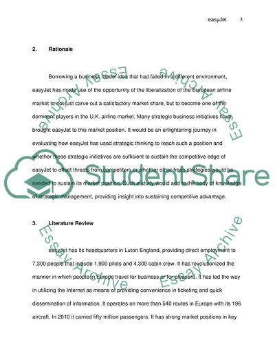Dominant Market Share in the United Kingdom: EasyJet
