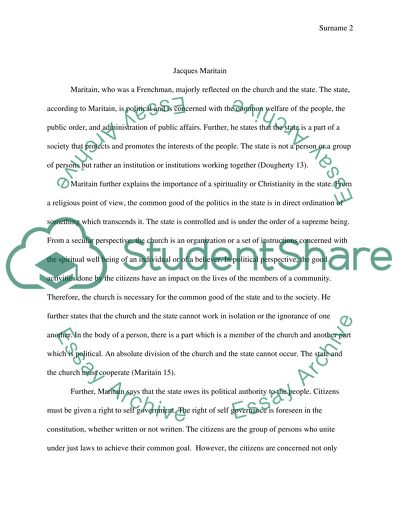 Christianity and Democracy in America