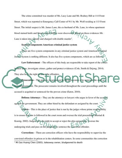 US Criminal Law: A Murder from the Perspective of US Criminal Law