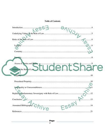The Principles Supporting Constitutionalism