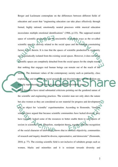 Implications of Artificial Separation Between Science and Society