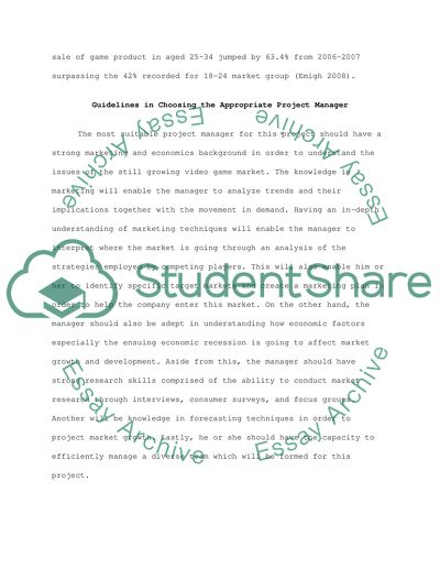 The US Video Game Market