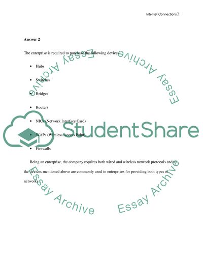 Internet Connections