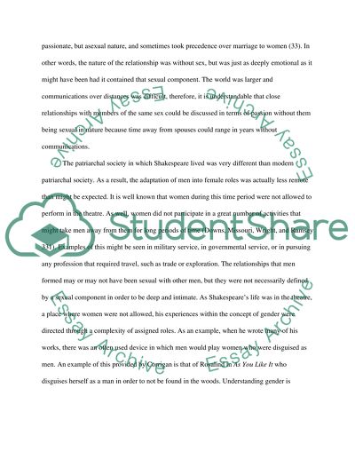 Shakespeares Master Mistress and the Dilemma of His Sexuality