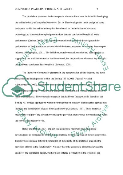 Has Composites in Aircraft Design made Aircraft Safer