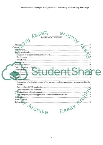 Development of Employee Management and Monitoring System