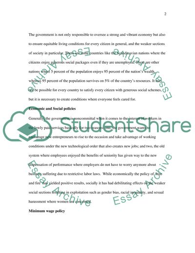 Three Ways Governments Shape: Labor Markets