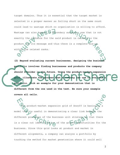 Target-Market Selection