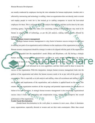 Roles of Human Resource Management