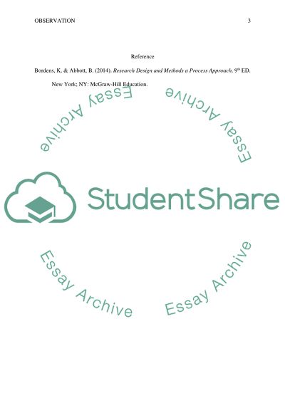 Research Design and Methods a Process Approach