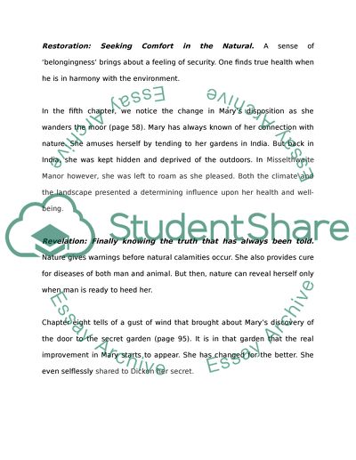 The Ideal and the Atrocious: Mans Relationship with Nature