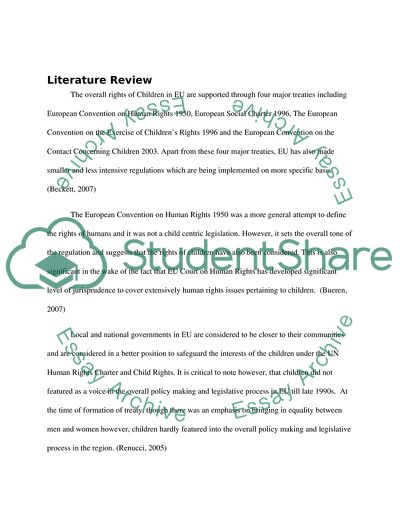 Background, Context and Significance