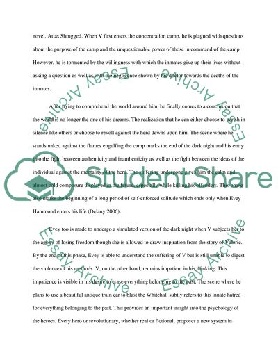 Existential Themes in V for Vendetta