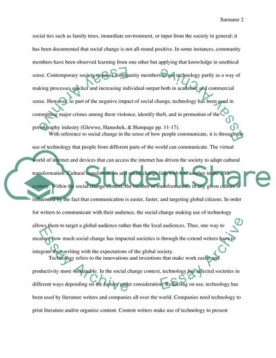 Religion and Social Change in West Africa