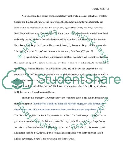 Deep analysis one of looney tunes characters