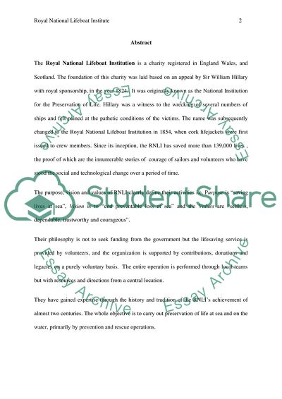 Royal National Lifeboat Institute