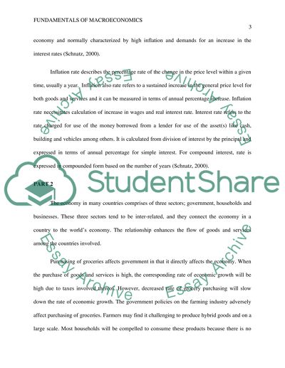 Fundamentals of Macroeconomics