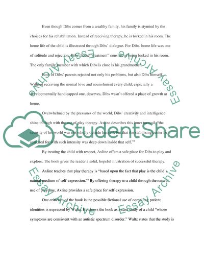 Play T herapy for Disabled Children