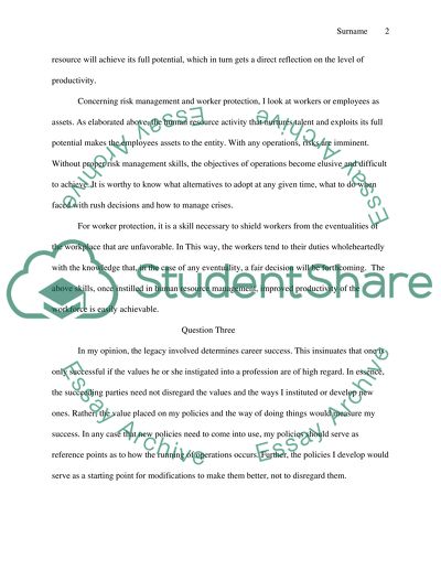 Human Resource Development