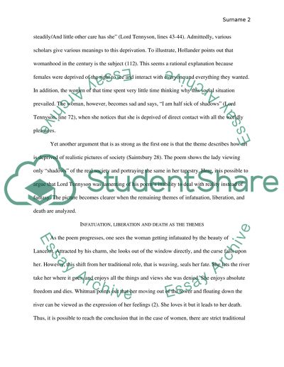 The Lady of Shalott by Alfred Tennyson