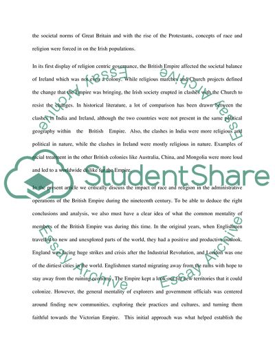 British Empire in the Nineteenth Century