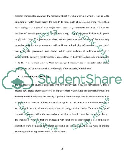 The suitablity of New Technologies for Developing Economies