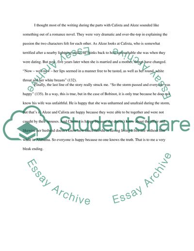 Kate Chopins The Storm